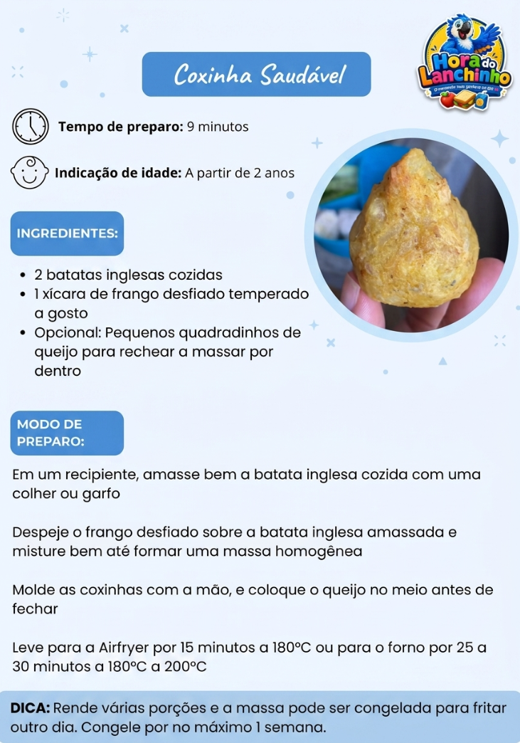 Coxinha Saudável
